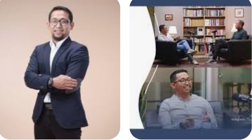 Jockie Heruseon dan ketika bincang-bincang dengan Gita Wirjawan.